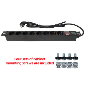 19 inch ổ cắm phổ mạng Tủ chuyển đổi máy chủ Rack mount PDU Đơn vị phân phối điện cho trung tâm dữ liệu - Product Image 3