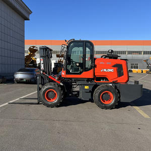 Hoge Kwaliteit 5 Ton Off-Road Heftruck Achterwiel Stuur Nieuw Terrein Vorkheftruck Met Epa Motor Voor Gebruik Buitenshuis - Product Image 3