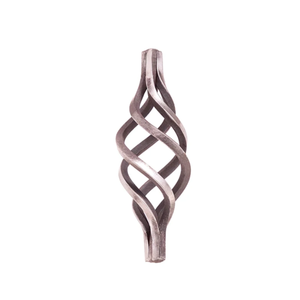 <span class=keywords><strong>Puerta</strong></span> Principal de Hierro Forjado Hecha en China, Diseño Decorativo para Cerca y <span class=keywords><strong>Puerta</strong></span>, Cestas de Hierro Forjado Artísticas con Acabado Arenado - Product Image 3