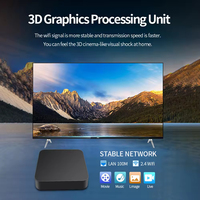 Boîtier TV WIFI unique MXQ-PRO H313S / S905L / RK3228A jeu de puces Android OS 1 Go 8 Go Boîtier TV