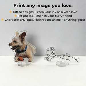 Sculpture Photo Personnalisée Double Face – <span class=keywords><strong>Cadeau</strong></span> de Noël et d'Anniversaire <span class=keywords><strong>pour</strong></span> Lui et Elle – Fabriqué en Chine - Product Image 3