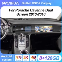 NaviHua - Mise à niveau pour Porsche Panamera 970 2010-2016 - Système multimédia Android - Navigation GPS - Radio stéréo - Audio