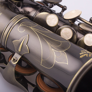 Saxofón Profesional Soprano Curvo en Si♭, Color Bronce Antiguo, Venta Directa de Fábrica, Instrumentos OEM - Product Image 6