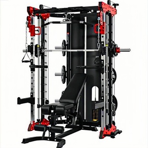 Máquina Smith Multifuncional Profesional Todo en Uno Personalizada para Gimnasio en Casa, Equipo de Fitness para Entrenamiento y Ejercicios de Pecho - Product Image 2