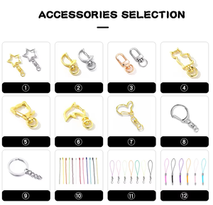 Portachiavi in Acrilico Personalizzato Anime, Doppia Personalizzazione Laterale, Charm Creativo Juno, Accessori Personalizzati - Product Image 6