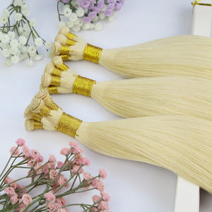 Extensions de cheveux tissées professionnelles en cheveux humains de deuxième génération 100% européens, <span class=keywords><strong>prix</strong></span> d'usine bas - Product Image 3