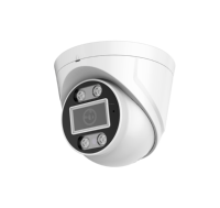 Demi-Métal Globe Oculaire Tourelle Nuit Vision Lumière Chaude Couleur Vidéo IP Extérieure 66 5mp Extender PoE IP Caméra