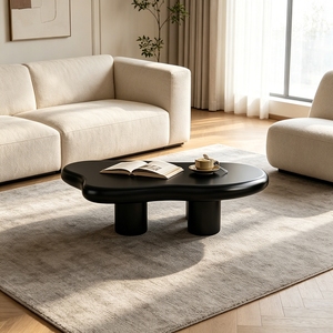 Modhomi Modern Home Coffee <strong>Table</strong> Set Cream White Cloud Shape <strong>Center</strong> <strong>Table</strong> Living Room <strong>Nesting</strong> Tea <strong>Table</strong> Furniture - Product Image 2