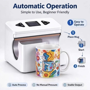 Máquina de Prensa de Calor para Tazas Goosam de 30 oz, Máquina de Impresión por Sublimación Digital Automática para Transferencia de Tazas, Proveedor Mayorista - Product Image 5