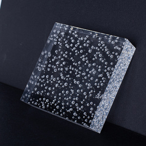 Panel de Pared Divisorio Decorativo de Acrílico Personalizado para Interiores, Láminas de Acrílico Transparente con Diseño de Burbujas - Product Image 1