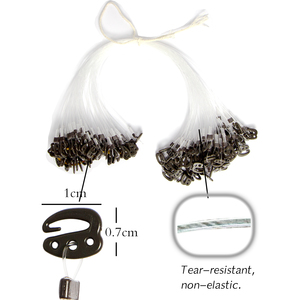 Fil invisible HYUNDU pour extensions de cheveux avec coussinet en silicone PU, confortable et sûr - Product Image 4