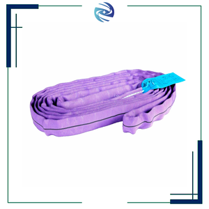 ラウンドダブルアイスリング加工荷重1-10T工場価格ソフトウェビングエンドレスウェビングスリングラウンドリフティングスリング - Product Image 6