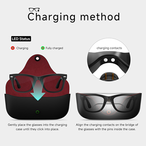 Gafas inteligentes MT5 con traducción por IA, control táctil, llamadas de voz, música, audio ENC, notas de reuniones, gafas Bluetooth para conducir - Product Image 6