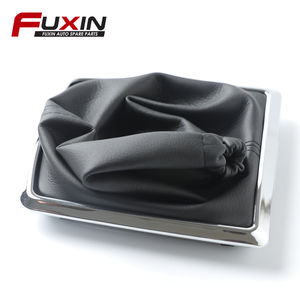 Funda Protectora para Palanca de Cambios de Coche, de Cuero PU Negro con Marco Cromado, Repuesto para <span class=keywords><strong>Ford</strong></span> <span class=keywords><strong>Focus</strong></span> 2005-2012 - Product Image 6