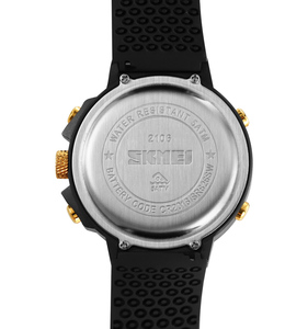 SKMEI 2106 lumière multi-fonctionnelle montre électronique hommes étudiant tendance sport montre électronique réveil étanche nuit - Product Image 5
