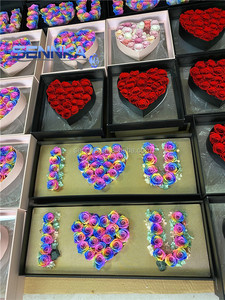 ROSES PRESERVADAS DE LUJO <span class=keywords><strong>en</strong></span> CAJA DE REGALO ILOVEU, ROSES DE <span class=keywords><strong>AMOR</strong></span> DE LARGA DURACIÓN para <span class=keywords><strong>el</strong></span> Día de San Valentín - Product Image 6