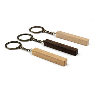 Accesorios para Bolsas de Regalo Personalizadas, Llavero de Madera con Logotipo Grabado, Impermeable, Duradero y Ecológico, Modelo D085 - Product Image 5