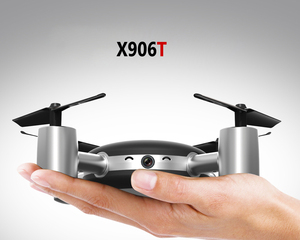 Bán hàng nóng MJX x906t Mini RC Drone với máy ảnh 2MP 5.8G FPV thời gian thực truyền 3D flips kháng gió rc Quadcopter dron - Product Image 2
