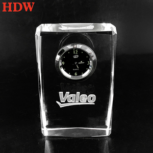 Reloj con grabado láser 3d 2d, grabado en blanco, foto, cristal, personalizado, para escritorio, regalo de decoración - Product Image 3