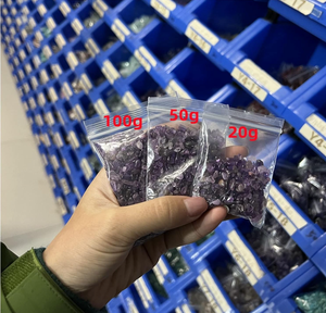 Bulk Cosmic Crystal <strong>Quartz</strong> Tumbled Chips Gravel <strong>Rocks</strong> Metaphysical Wholesale - Product Image 4