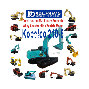 อะไหล่เครื่องจักรก่อสร้าง XL-Parts <span class=keywords><strong>โมเดล</strong></span><span class=keywords><strong>รถ</strong></span>วิศวกรรมอัลลอยด์สำหรับ <span class=keywords><strong>Kobelco</strong></span> 210-8 <span class=keywords><strong>โมเดล</strong></span><span class=keywords><strong>รถ</strong></span><span class=keywords><strong>ก่อสร้าง</strong></span>อัลลอยด์ขนาด 1:40 - Product Image 1