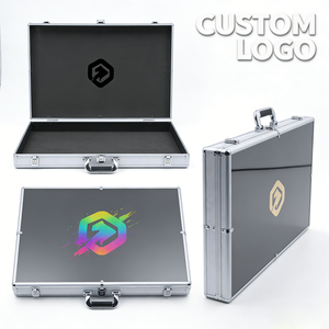 Ningbo Uworthy OEM şeffaf akrilik masa üstü XL büyük boy kademeli spor seyahat ticaret kartı ekran kutusu döşeme durumda kart gösterileri için - Product Image 6