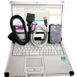 Laptop C2 para Interfaz de Diagnóstico HINO, Cable de Diagnóstico para Motor Diésel, Herramienta de Escaneo para Excavadora Kobelco Hino Bowie - Product Image 1