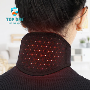 TopOne Sport Tourmaline auto-chauffante masseurs de soutien du cou thérapie magnétique orthèse d'enveloppement pour le soulagement de la douleur - Product Image 1