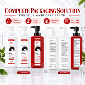 Manufacturer Wholesale The 3-In-1 Body Care Product Skin Cleansing Exfoliation Kojic Acid Bath Set Shampoo And Body Wash Set - Product Image 6