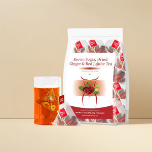 Thé <span class=keywords><strong>au</strong></span> <span class=keywords><strong>sucre</strong></span> brun, gingembre séché et jujube rouge pour éliminer les taches brunes, soulager les douleurs menstruelles et traiter l'acné - Product Image 2