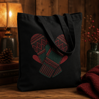 Sac en toile vierge de Noël avec cordon de serrage, personnalisable par sublimation pour motifs DIY sur demande