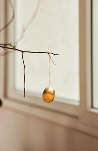 เครื่องประดับลูกบอลคริสต์มาสทำจากทองเหลืองแบบทันสมัยสำหรับแขวนลูกบอลและต้นไม้ - Product Image 2