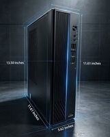 Autonomous Controllable Xinchuang Desktop Zhaoxin KX-U6780A 8-Core 16GB 512GB NVMe SSD 8L PC With Monitor For Government Office
