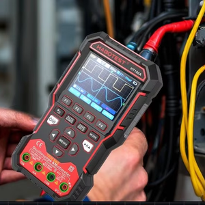 HABOTEST HT180A 3合1数字万用表双通道示波器50MHz便携式测试仪带信号发生器 - Product Image 3