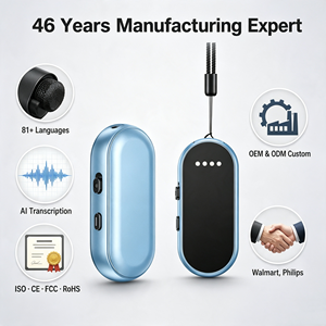 Enregistreur vocal IA ATS308X avec puce, transcription en temps réel de 81 langues, enregistrement d'appels iPhone par conduction osseuse, bracelet OEM - Product Image 2