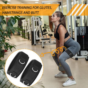Accessoires de <span class=keywords><strong>musculation</strong></span> réglables : Bandes élastiques de fitness pour la gym, sangles rembourrées pour les jambes et manchons de <span class=keywords><strong>cuisse</strong></span> - Product Image 6