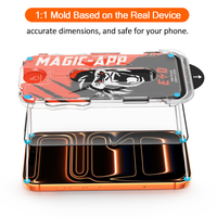 Protection d'écran en verre trempé X-Gorilla 9H ultra-fin à couverture intégrale et confidentialité pour iPhone 18 17 16 15 14 13 12 11 Pro Max