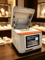 Aurispec EDX-B2S Penguji Emas XRF Analyzer Spektrometer Sinar-X Bersertifikasi CE Layar Sentuh Berwarna 9.1" Kecepatan Pemindaian 60-120 detik 50kv