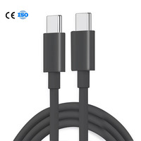 Câble de données en PVC OEM à charge rapide 3A pour Iphone pour Samsung pour Huawei pour Xiaomi Micro USB Type C pour une utilisation sur ordinateur