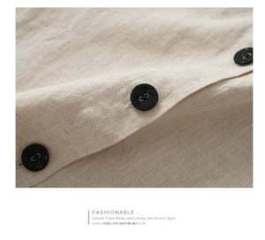 French Style 100% Pure <strong>Linen</strong> Sleeveless Vest <strong>Tops</strong> and Wide Leg Shorts Two Piece Outfit Fashion Casual <strong>Linen</strong> Sets <strong>Women</strong> - Product Image 6