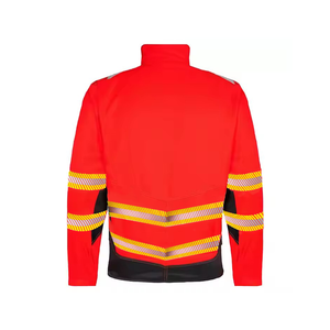 ชุดหลวมๆของผู้ชายสะท้อนแสงมองเห็นได้ชัดเจนดีไซน์ซิปเต็มรูปแบบมีคุณภาพและทันสมัยสำหรับทำงานหรือกลางแจ้งปลอดภัยและสวมใส่ง่าย - Product Image 4