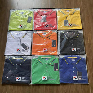 1,3 dólar modelo LSF002 tamaño S-5XL Polo seco Quicken algodón hombres entrenamiento manga corta Color liso <span class=keywords><strong>Polos</strong></span> camisas para hombres - Product Image 3