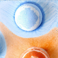 Bliss livraison directe vente chaude boîte personnalisée Pack marque privée bio naturel végétalien pétillant bain moussant bombes ensemble neuf planètes