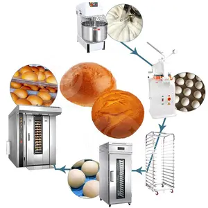 ORME tam otomatik ekmek tüm ekmek ekmek yapmak makine fiyat fransız baget üretim hattı