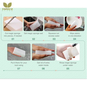 Topeco – éponge <span class=keywords><strong>magique</strong></span> <span class=keywords><strong>de</strong></span> cuisine en vrac, éponge <span class=keywords><strong>de</strong></span> nettoyage Miracle en mélamine, éponge <span class=keywords><strong>de</strong></span> lavage <span class=keywords><strong>de</strong></span> vaisselle <span class=keywords><strong>magique</strong></span> en mélamine - Product Image 5