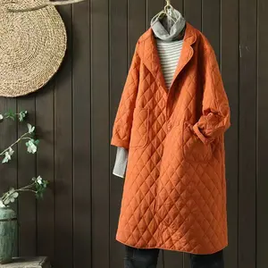 여성용 야외 윈드 브레이커 퀼트 패딩 재킷 짠 표준 겨울 사용자 정의 따뜻한 긴 방수 패딩 절연 숙녀