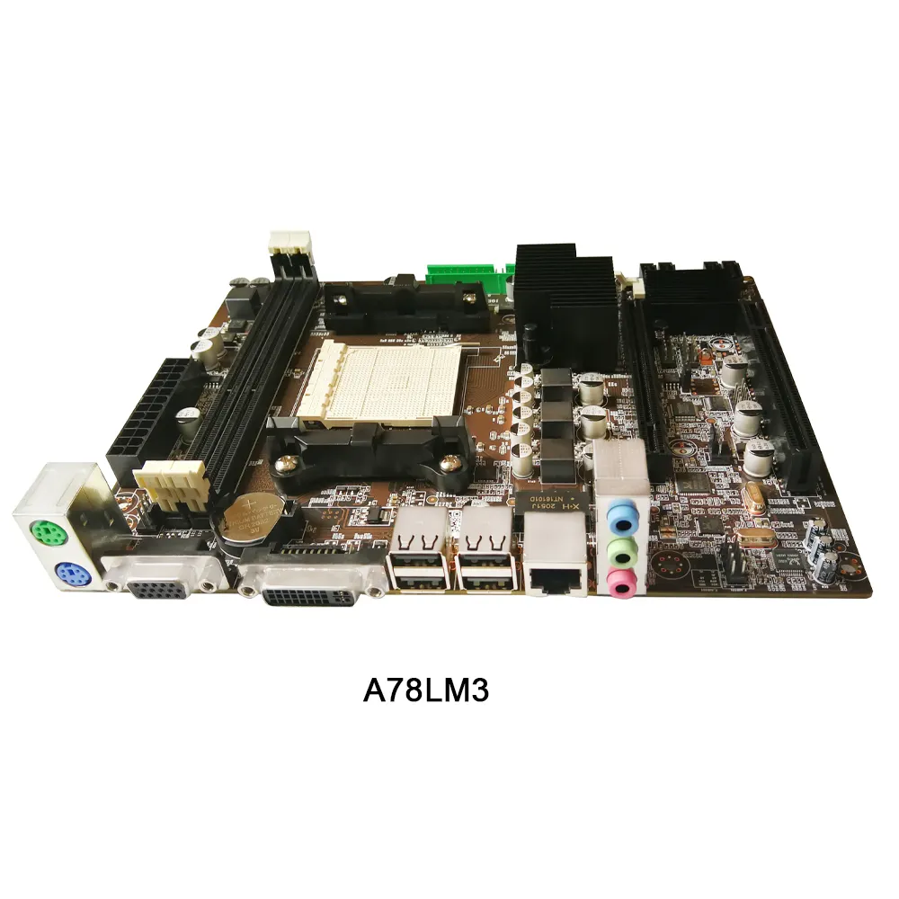 ICOOLAX Offre Spéciale pas cher Intel 4th Gen 5th Gen Mini Board Core I3 I5 i7 A78LM3 Processeur x86 DDR3 Mini Itx Carte Mère Pour POS ATM