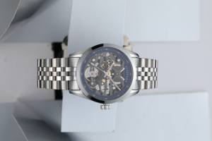 Relojes Mecánicos de Lujo para Hombre con Esfera Hueca de Acero Inoxidable, Personalización OEM/ODM Disponible - Product Image 4