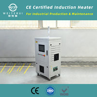 Calentador de Inducción Industrial WTR de 60KW 80KW para Ahorro de Energía, para Rodamientos de Acero, Barras de Hierro, Pernos, Máquina de Calentamiento por Inducción Magnética