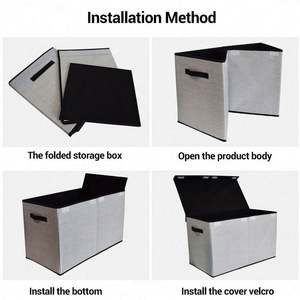 Most Popular Top Quality Stand Collapsible <b>Storage</b> <b>Box</b> Organizers for Kids Toys Organization - Product Image 6